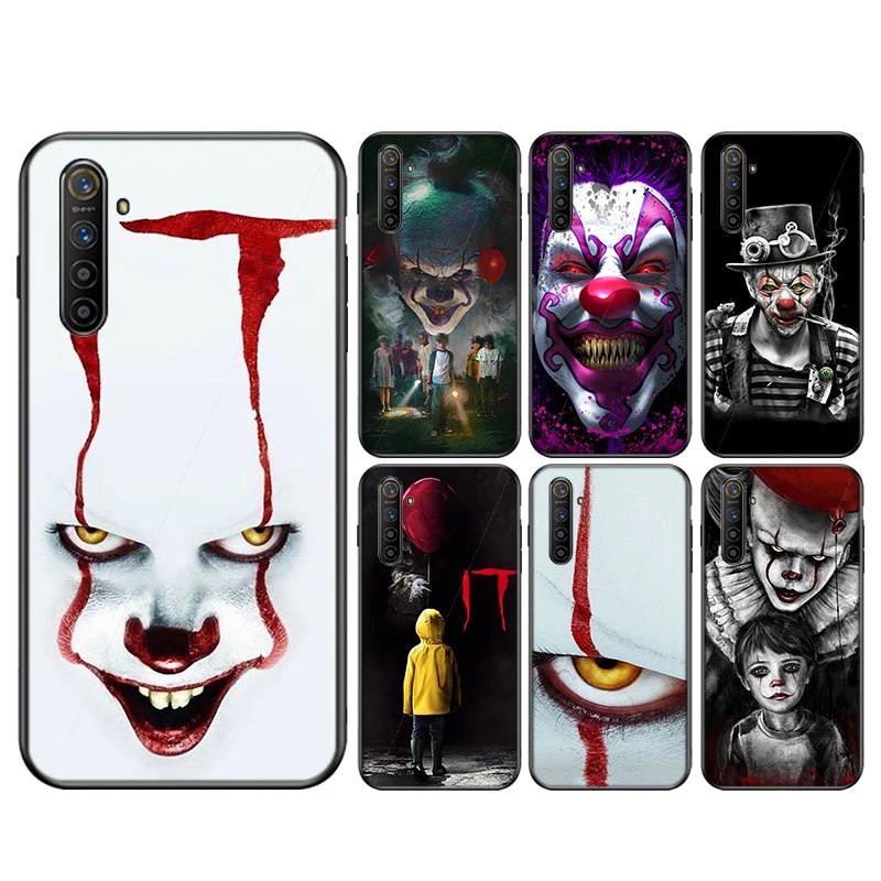 

Cool Art Clown IT Silicone Cover For OPPO Reno 4 3 Pro 10X Zoom 2 Z F Realme ACE C2 X2 Pro 5G Phone Case