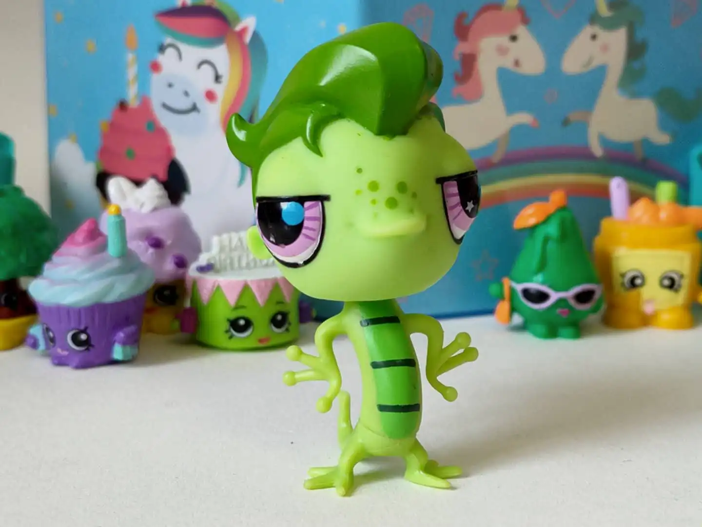 Hasbro оригинальная в Q зоопарк Милая Мини-кошка и фотоигрушка старинная мультяшная