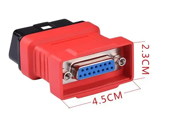 Оригинальный Основной Тестовый Кабель Autel maxides DS708 OBDii 16-контактный переходник OBD2