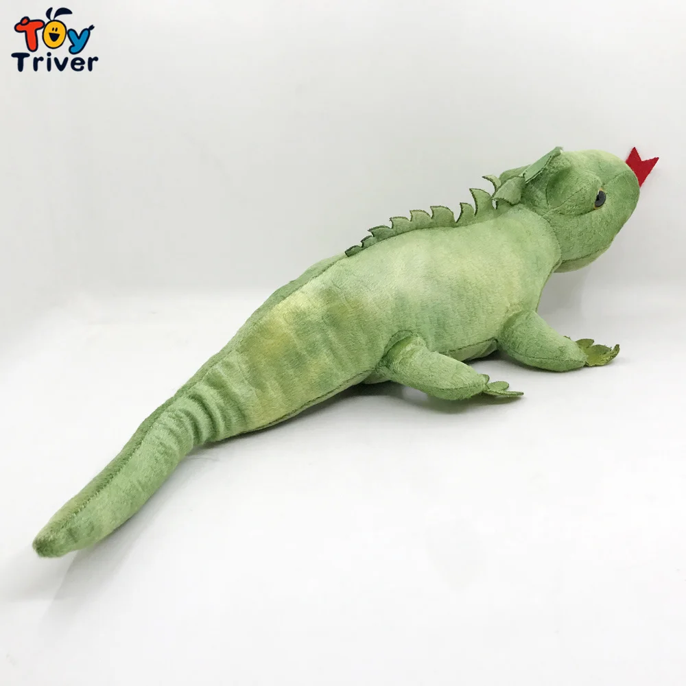 Kawaii ящерица Хамелеон Игуана Gecko плюшевые игрушки Triver чучела диких животных кукла