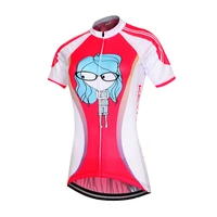 keyiyuan 2021 women short sleeve cycling jersey road mountain bike shirt triathlon camisa time maglia ciclismo trikot