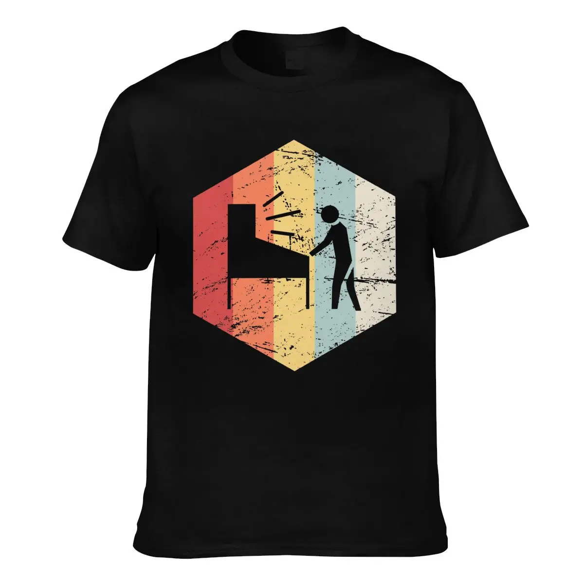 

Arcade Retro 70s T Shirt FC Console Game Vintage Style Awesome 100 Percent Cotton T-Shirt Big Print Tee Shirt Men