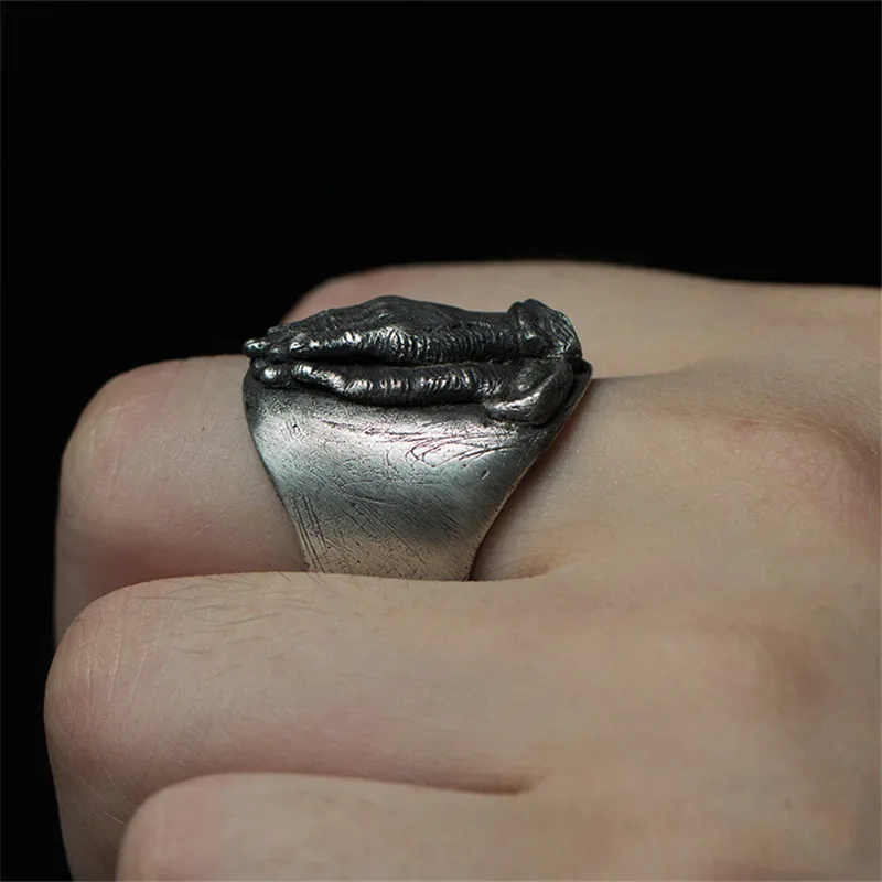 

Vintage Creative Retro Jesus Faith Prayer Ring Men's Women's Party Party Jewelry Jewelry Holiday Gifts Wholesale