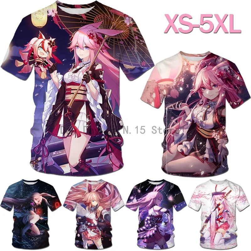 

Футболка мужская с круглым вырезом, модная повседневная рубашка в стиле Харадзюку, топ с коротким рукавом и 3D-принтом, на лето