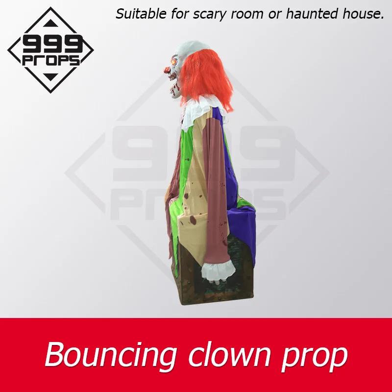 999PROPS live escape room ghost prop scary room bouncing crown prop funny escape room props