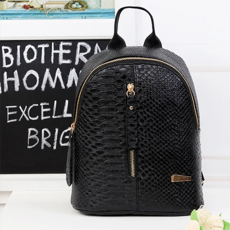 Новый мини-рюкзак из крокодиловой кожи S.IKRR Женский кошелек высокого качества
