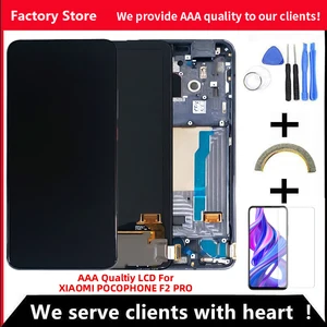 10-Touch AAA Quality LCD For Xiaomi Pocophone F2 PRO LCD With Frame
Display Screen For POCO F2 PRO LCD Screen Display 2400*1800