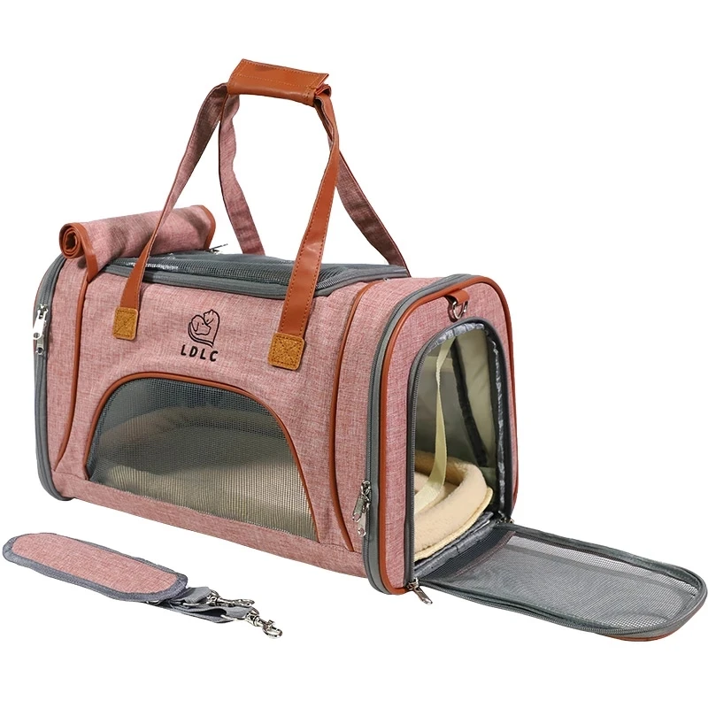 

Cat Carrier Bag Portable Small Pet Dog Cat Travel Bag Breathable Soft Handbag Pet Chihuahua Transport Carrying Bag