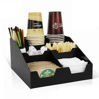coffee rack acrylic coffee paper holder tea shop supplies cup holder cup separator cup lid milk tea rack
