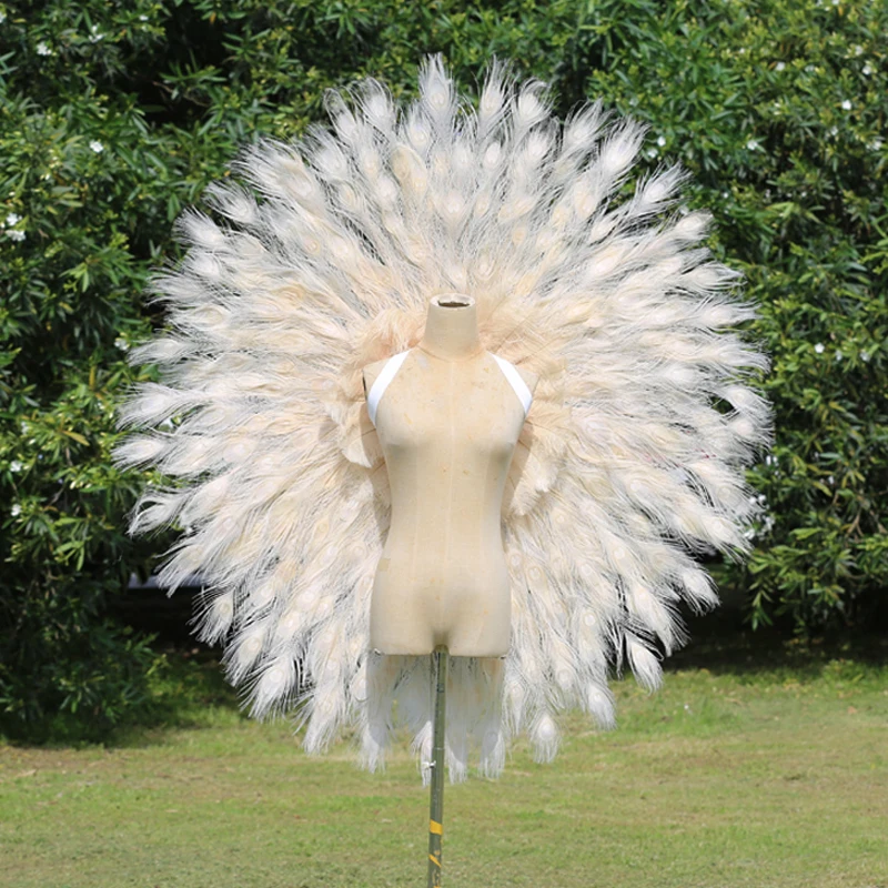 

High Quality Peacock Angel Feather Wing Beautiful soft Angel Wings Amazing Photography Props Wedding Anniversary Party Decor