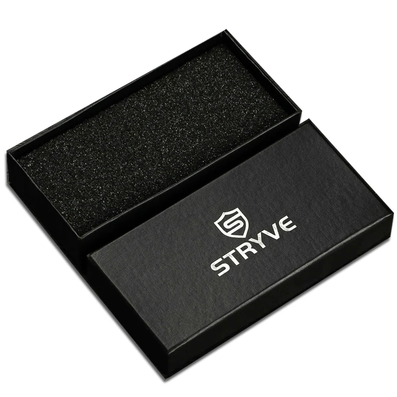 1 шт. Новая Черная роскошная коробка для часов STRYVE органайзер ювелирных изделий