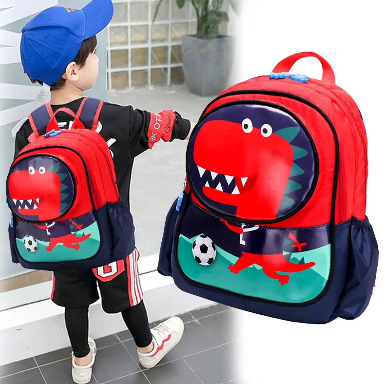 Креативный 3d рюкзак динозавра милый мультяшный плюшевый с животными сумка для