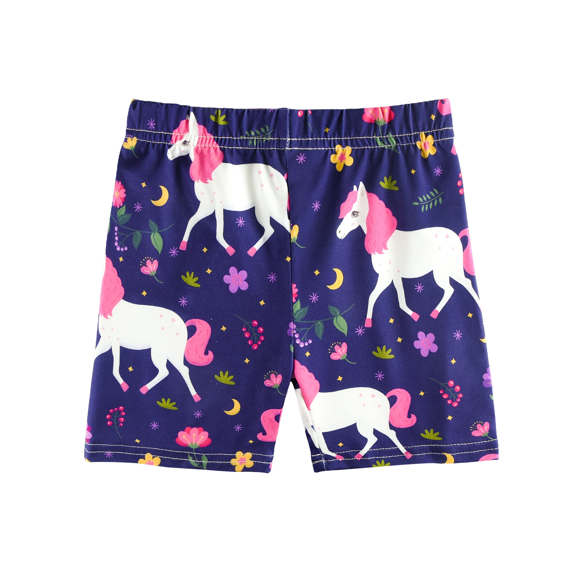 Pantalones cortos de algod&oacute;n para ni&ntilde;os y ni&ntilde;as, ropa interior de seguridad, leggings estampados, pantalones cortos de playa para 4-10 a&ntilde;os, verano 2021-2