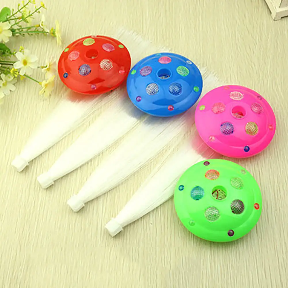 

12pcs/set 3Color Changing LED Fiber Optic Lantern Red Blue Green Fiber Night Light for Christmas Festival Party Decoration