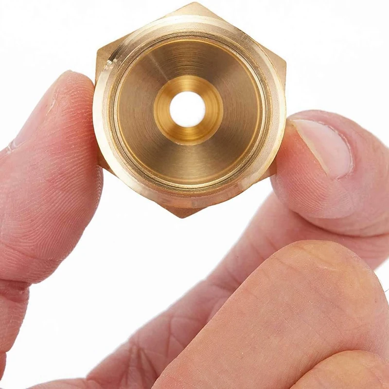 

Winterize Adapter, 3/4 inch Garden Hose Thread Water Blowout Adapter with 2 PCS 1/4 Inch NPT Female Air Coupler