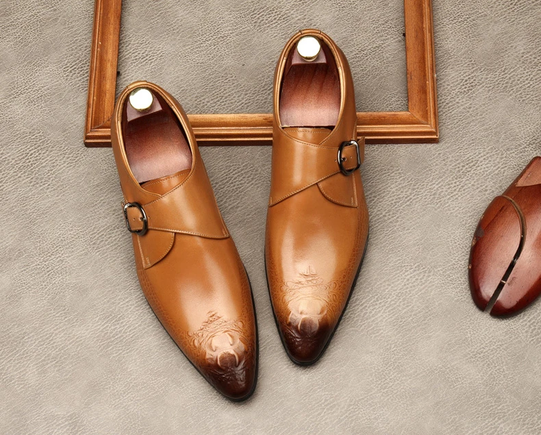 Сезон лето-осень Мужские мокасины Обувь из натуральной кожи Черные и