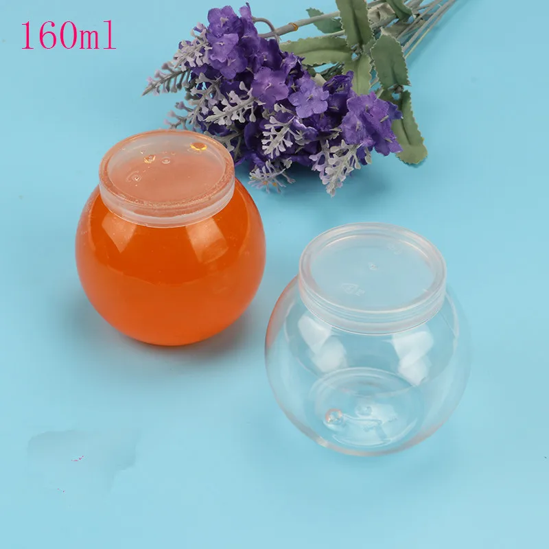 50 шт. 160 мл набора круглых прозрачных ленточек для йогурта бутылки выпечки пудинг