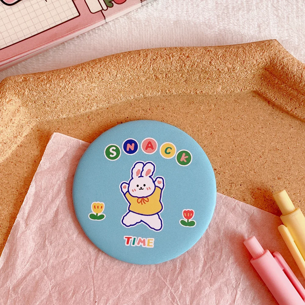 Зеркало для макияжа компактное круглое 1 шт. |