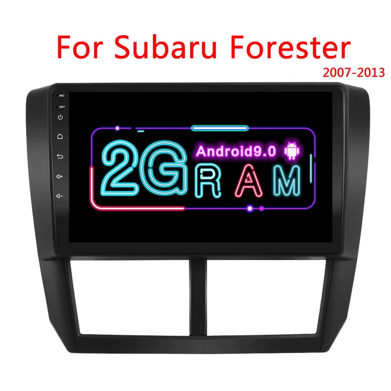 Автомобильный мультимедийный плеер на Android 8 1 для Subaru Forester Impreza 2007 2008 2009 2010 2011 2012 2013