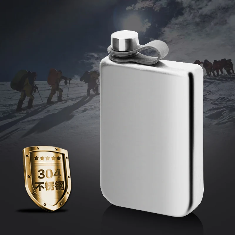 Спортивный чайник для вина из нержавеющей стали 304 переносная фляжка кемпинга на