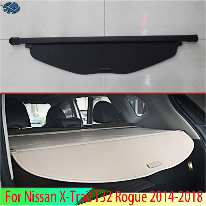 Защитная накладка на багажник для Nissan X-Trail T32 Rogue 2014-2018 алюминий + холст - купить по