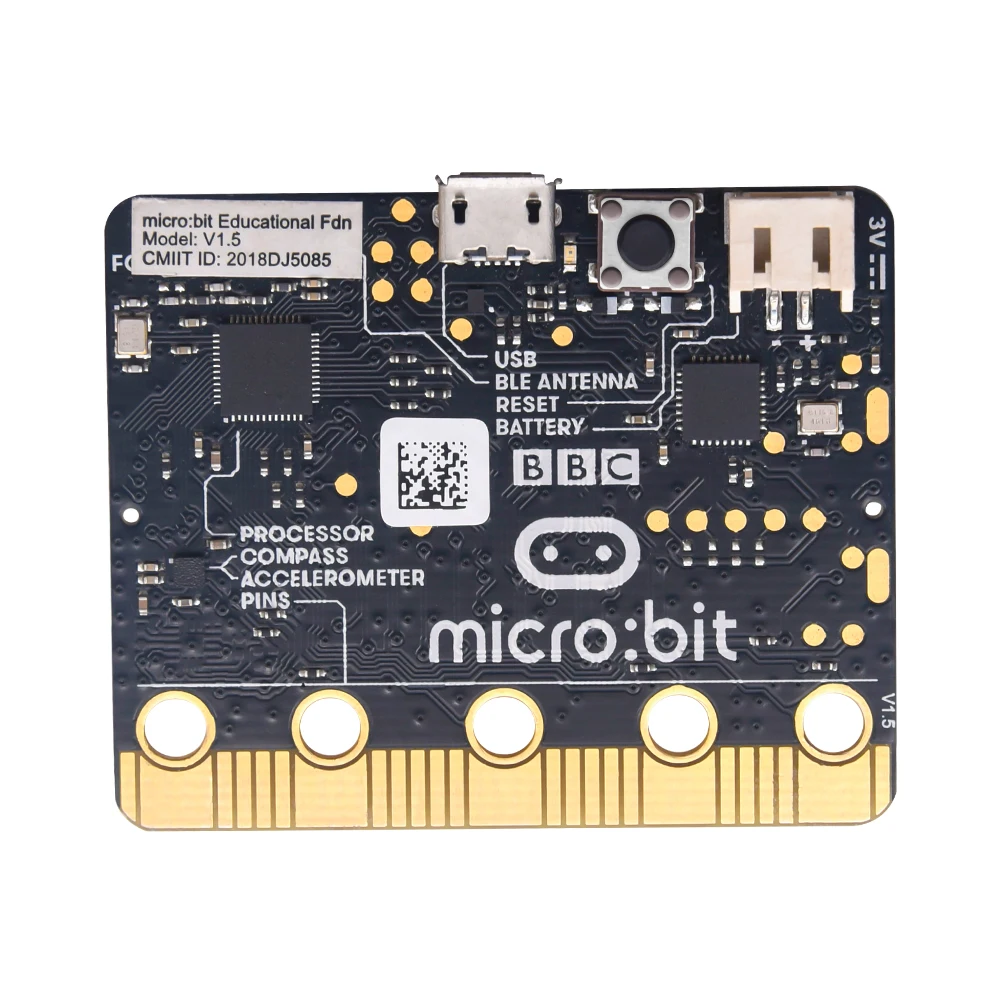 BBC micro: бит NRF51822 Bluetooth рука Cortex M0 25 светодиодный светильник компьютер для детей
