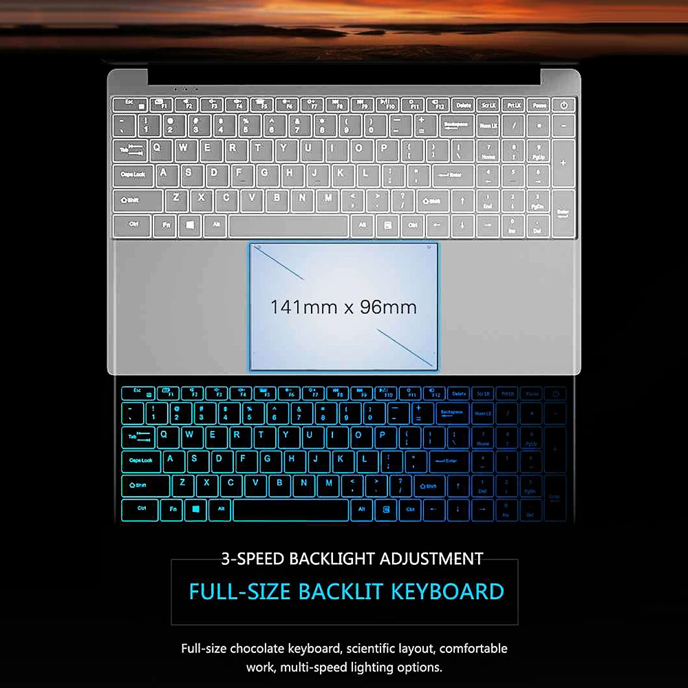 T-bao X8SPRO 15,6 дюймовый ультратонкий ноутбук 1080P ips Core i3 8G память 256G SSD портативный компьютер для офиса и игры