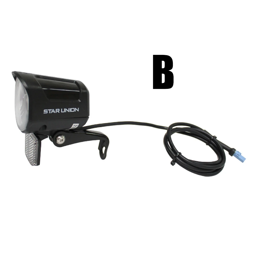 hohe qualität elektrische fahrrad led scheinwerfer praktische ebike licht 6v 52v für bafang mitte antrieb motor vorne licht taschenlampe fre