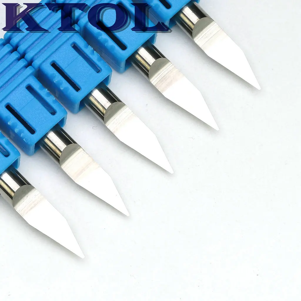 V Форма гравировальные биты 35 градусов 6*0 5 мм Карбид резьба бит CNC фрезерные