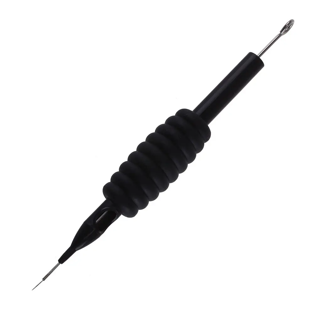 

10 Pcs/Set Disposable Tattoo Needle And Tube 3/4 Grip With Tip 1/3/5/7/9/11/13/14/15RL J9