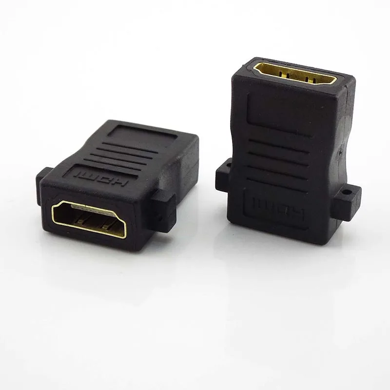 5 шт. адаптер Мама мама конвертер совместимому с HDMI удлинитель Кабель прямо ушами