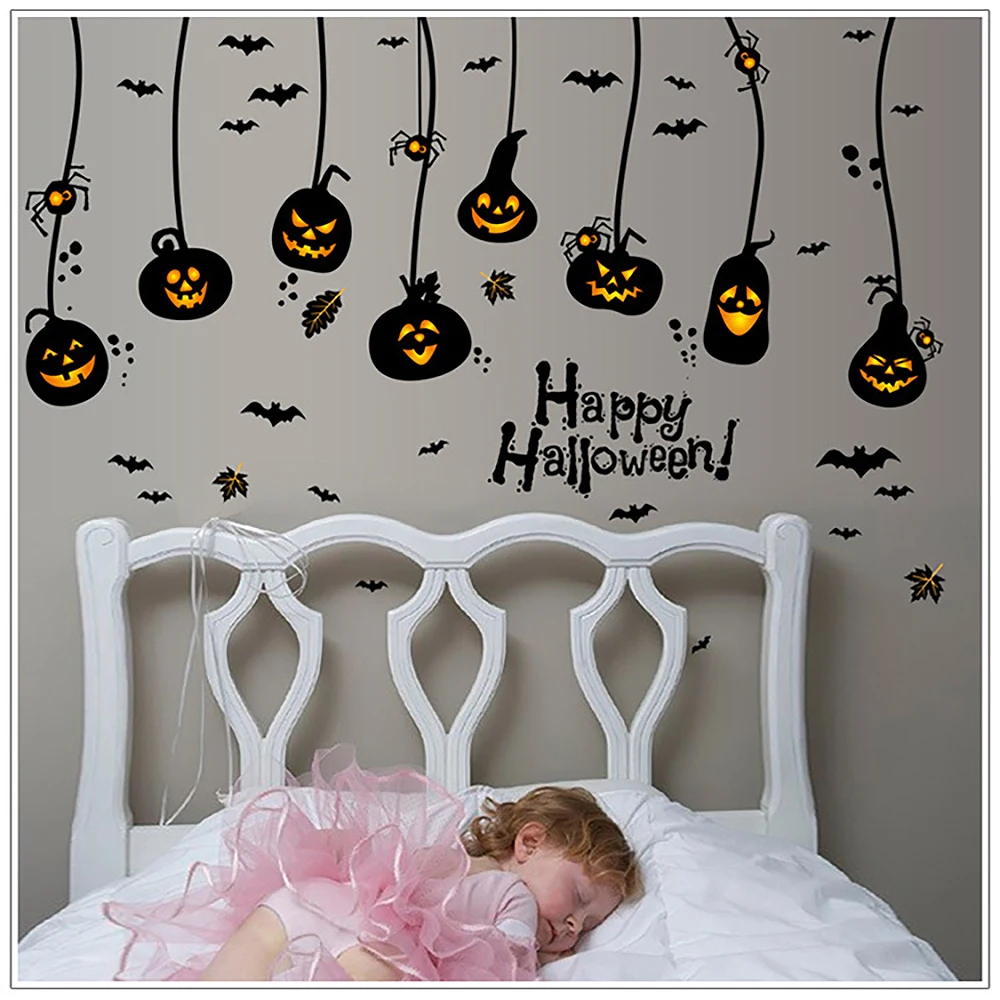 Наклейки на стену Хэллоуин наклейка из ПВХ готические обои украшение сделай сам