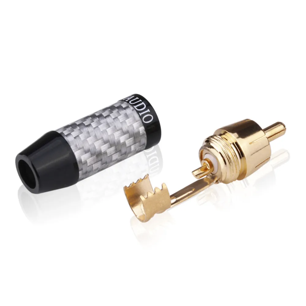 Штекерный аудиоразъем RCA для динамика аудиокабель 6 5 мм разъем