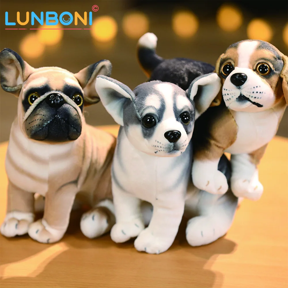 

Бесплатная доставка, 6 видов собак, плюшевые мопсы, игрушки кукла «Хаски», мягкие набивные животные, бульдог, плюшевая подушка, мягкие Мультя...