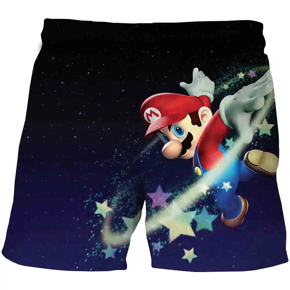 

2020 Mario short pants size 4-14T Boys Girls shorts children short Pants summer Autumn Loose comfortable 4-14years kids shorts
