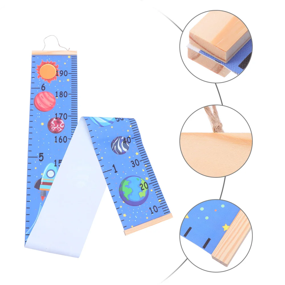 

1Pc Cartoon Height Record Ruler Height Measuring Tools Hanging Pendant for Kids