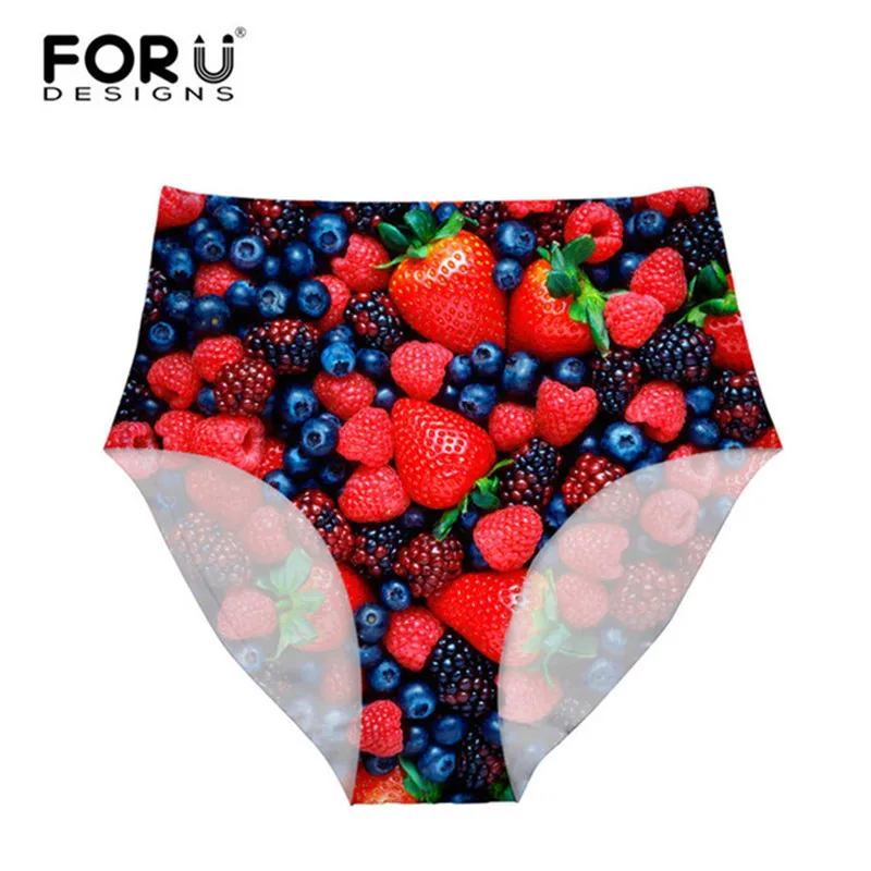 FORUDESIGNS 3D Цветочные листья ультратонкие бесшовные модальные трусики женские