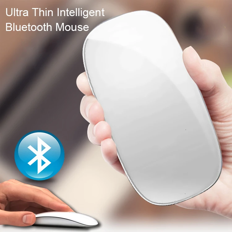 Bluetooth беспроводная Arc Touch Волшебная компьютерная мышь эргономичная оптическая 2 Mause мини 3d тонкая офисная компьютерная мышь для ноутбука Apple Macbook