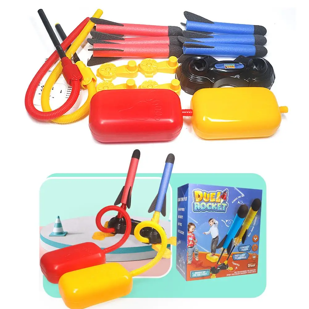 Детская педаль для игр на открытом воздухе EVA ракетная пусковая установка