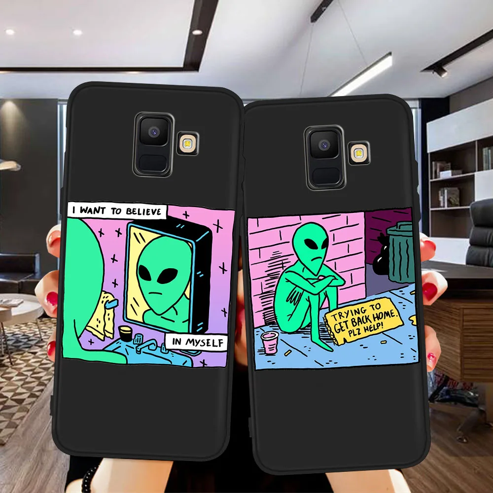 Чехол для Samsung Galaxy A3 A5 A6 A7 A8 A9 A10 A20E A30 A40 A50 A70 A80 J4 J5 J6 J7 J8 Plus | Мобильные телефоны и
