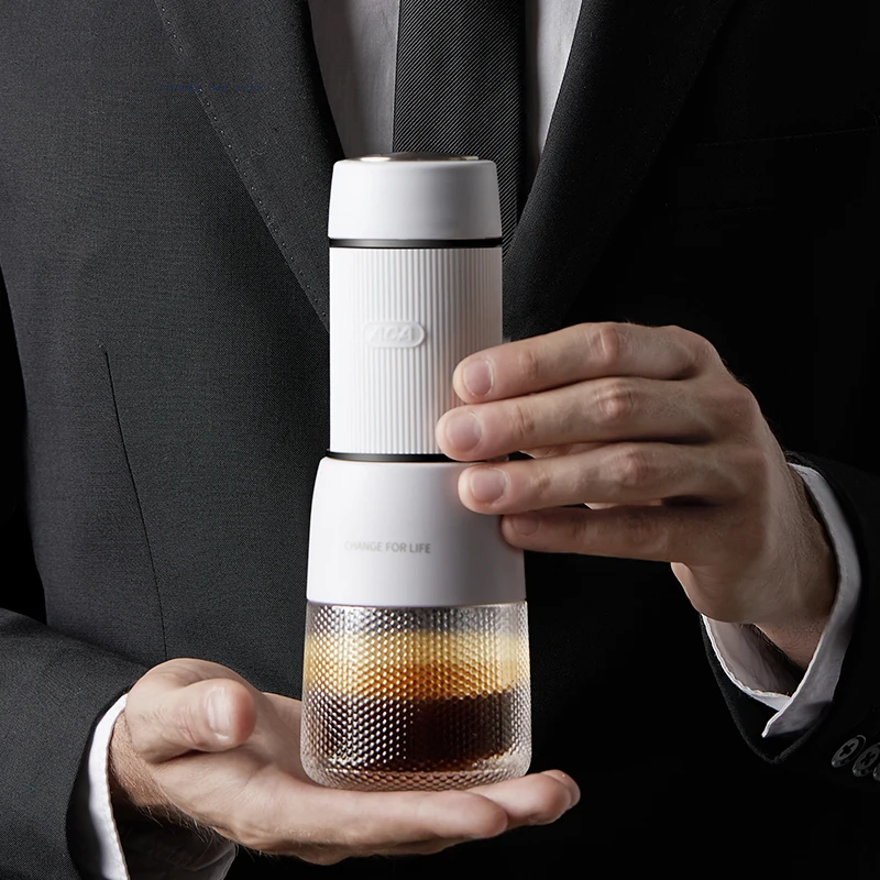 

New Portable Coffee Maker Capsule Coffee Machine Espresso Capsule Powder Dual Use Hand Pressure Cold Brew Coffee Machine
