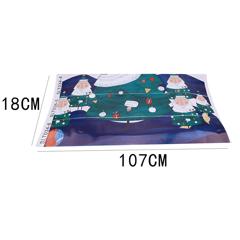 Рождественская елка олень наклейка на лестницу для гостиной лестницы пол