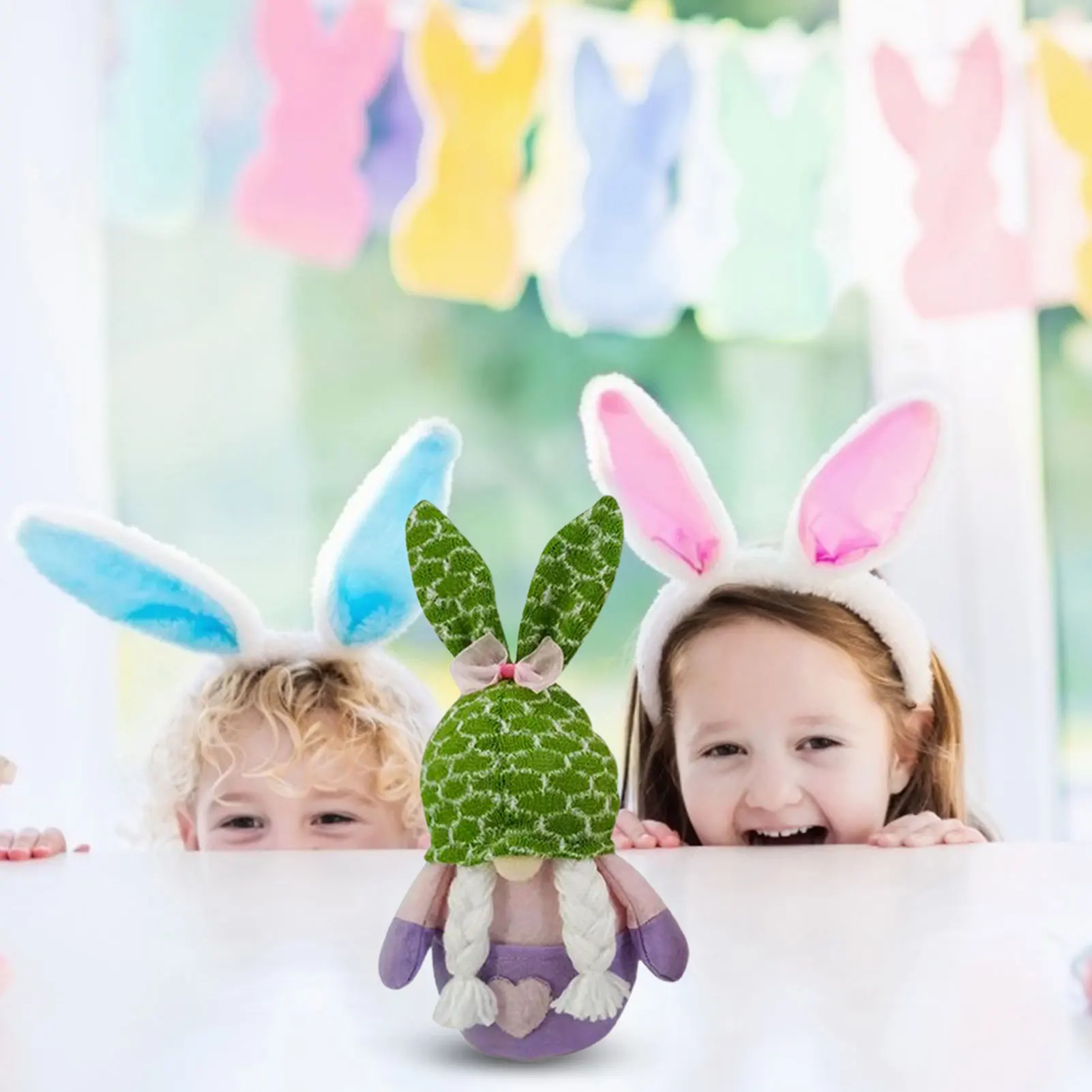 

Easter Bunny Gnome Decoration Easter Faceless Plush Home Decor