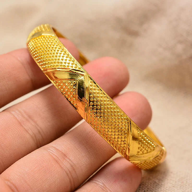 Дубай Арабский узор золотой цвет свадебные браслеты для женщин невесты можно