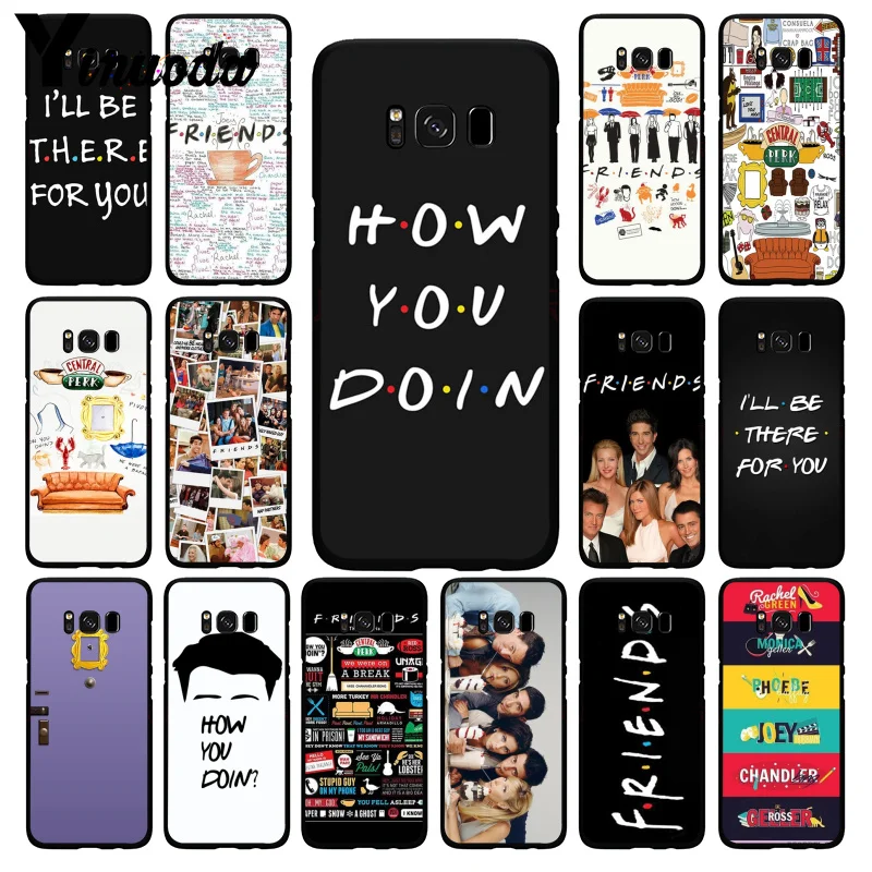 Yinuoda friends tv show how you doin чехол для телефона Samsung Galaxy S20 S10 Plus S10E S6 S7 S8 S9 S9Plus S10lite|Бамперы| |