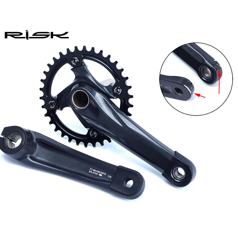 2pcs RISK Silicone Bicycle Crank Arm Boots Protectors Covers Road Bike Crankset Protective Case Sleeve Parts MTB Accessories - купить по