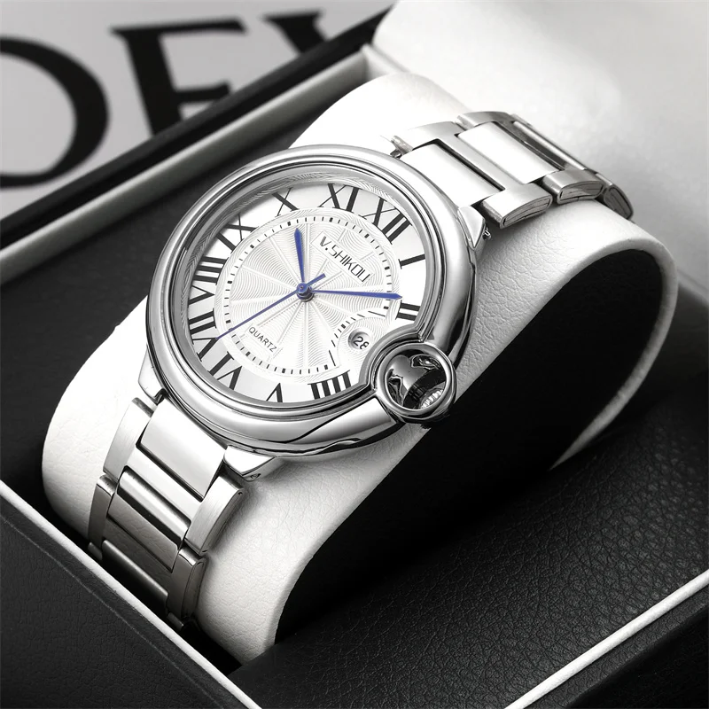 Часы наручные для мужчин и женщин роскошные брендовые водонепроницаемые деловые