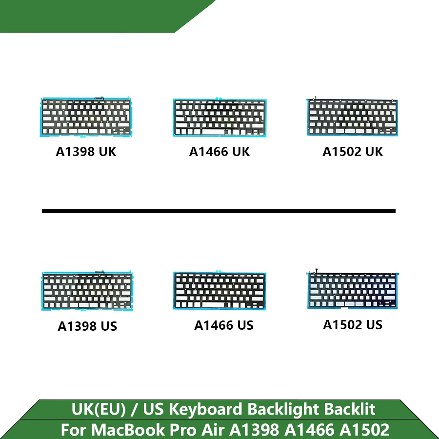 Клавиатура с подсветкой для Macbook Pro Air A1398 A1369 A1466 A1502 2012-2017 года | Компьютеры и офис