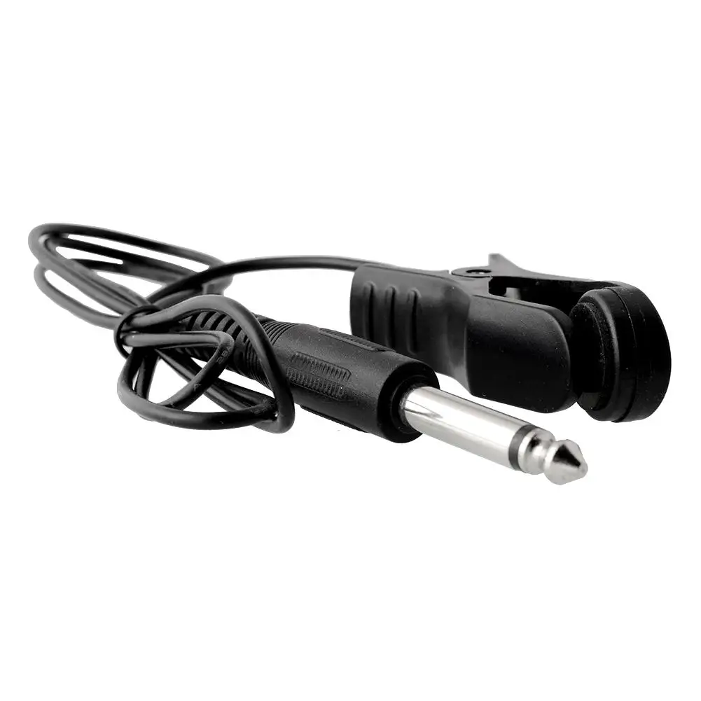 Универсальная Акустическая гитара клип-линия Пикап микрофон провод черный 2.7ft