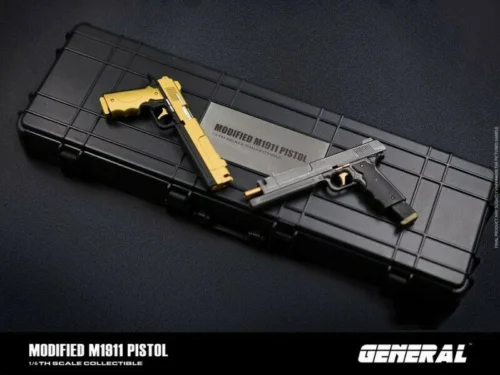 

1:6 GA-006 M1911 Modified Pistol Weapon Gun Model As Real Gun Fit 12" Action Figure Accessories Toy.